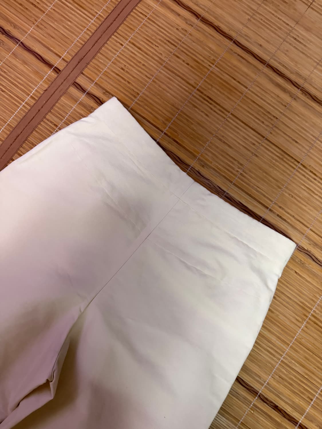 질샌더 여성 와이드 팬츠 아이보리 바지 36 상품이미지8