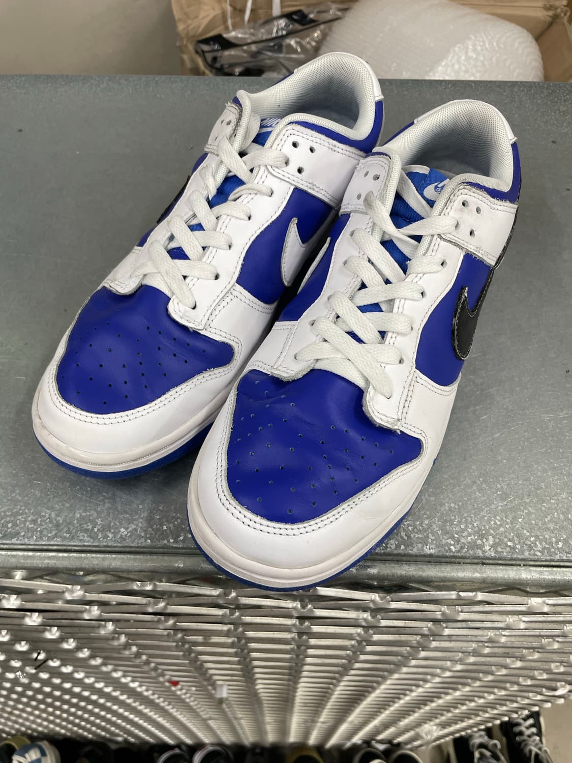 나이키 덩크 로우 레이서 블루 앤 화이트   280 상품이미지2