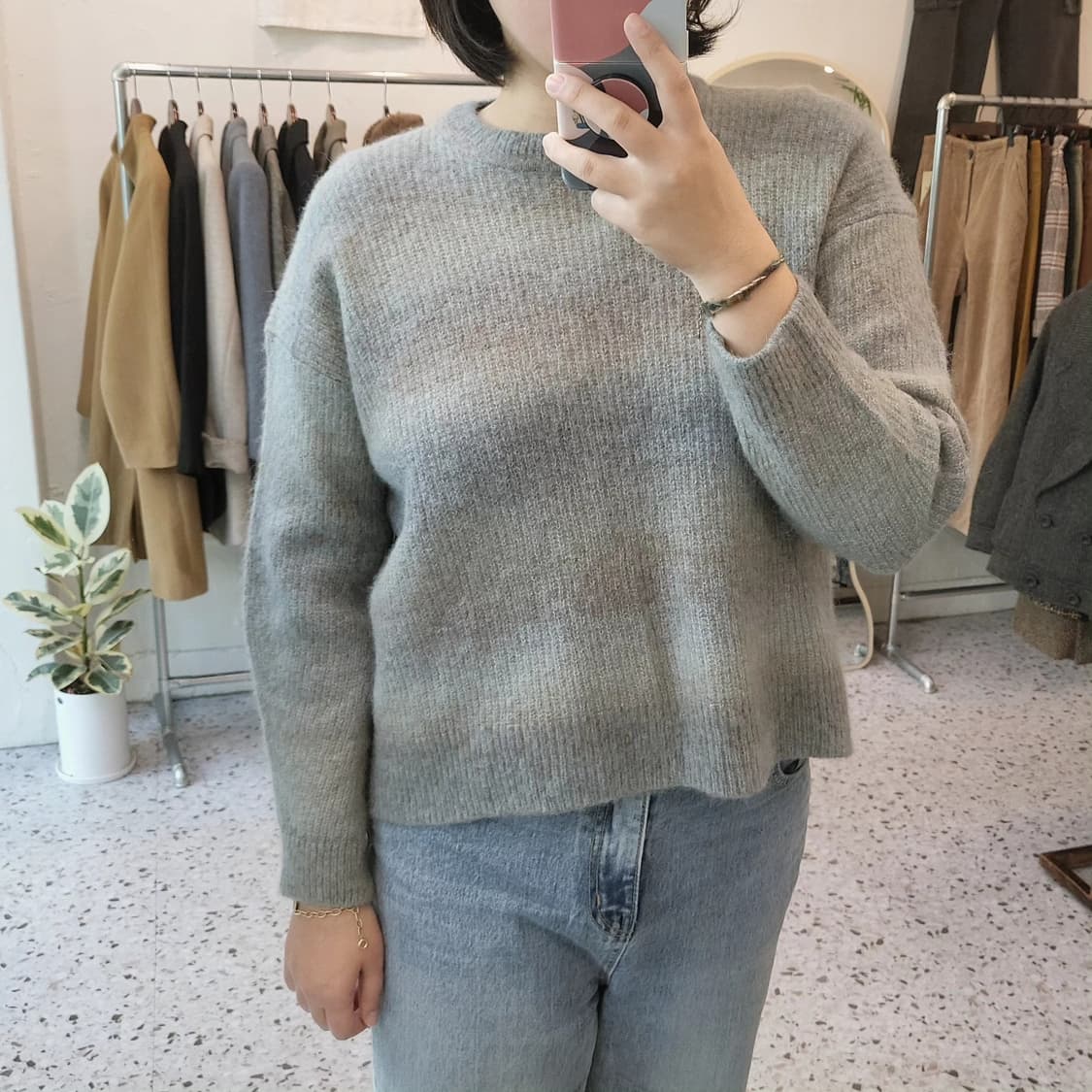 Vov 알파카울 그라데이션 니트 상품이미지9