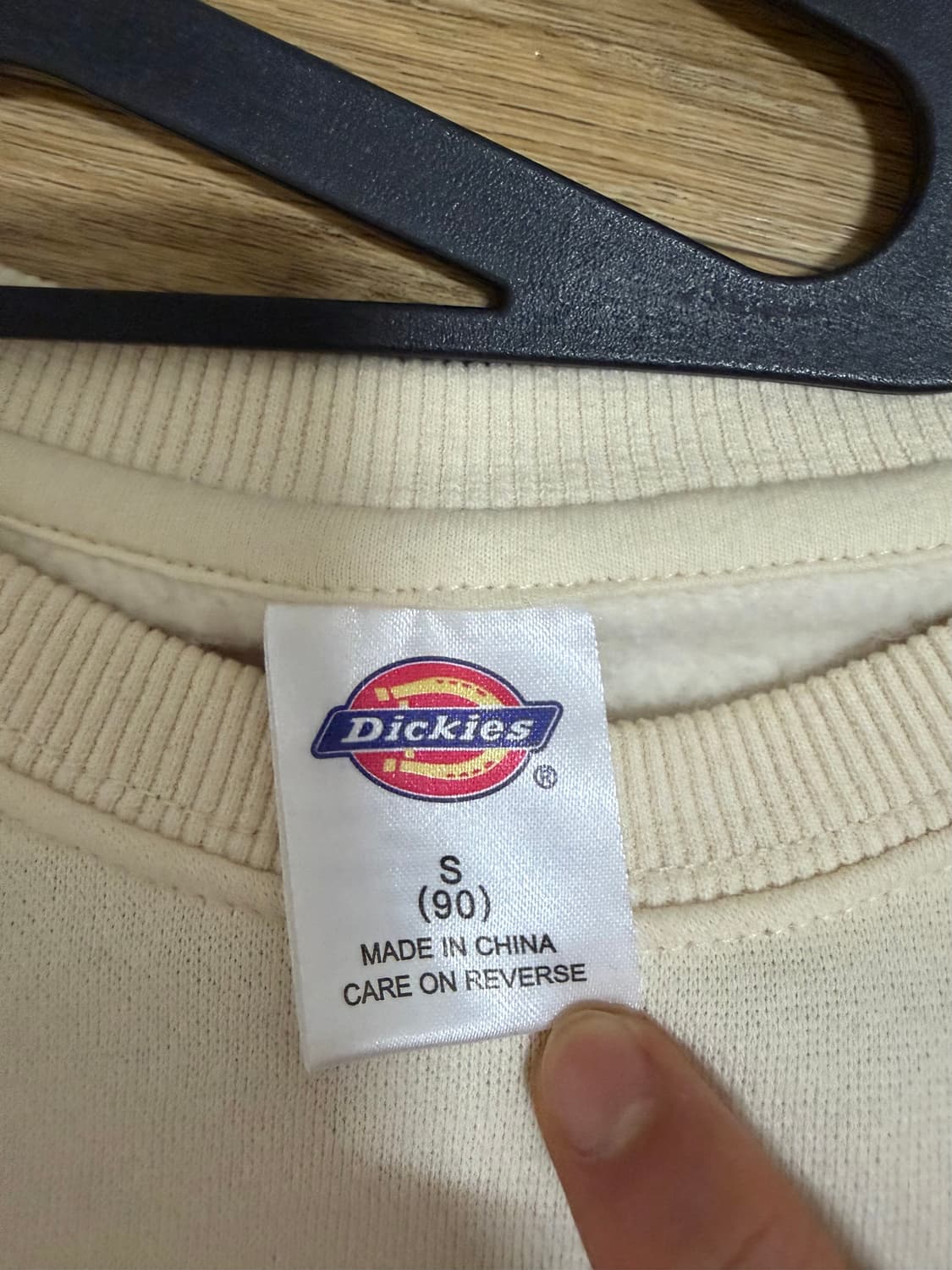 디키즈 아이보리 맨투맨 S 상품이미지4