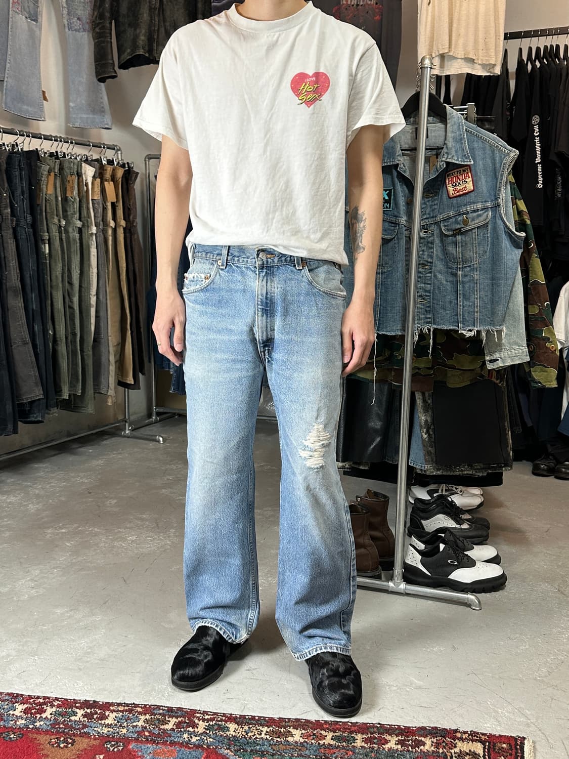 90's 빈티지 리바이스 517 부츠컷 상품이미지2