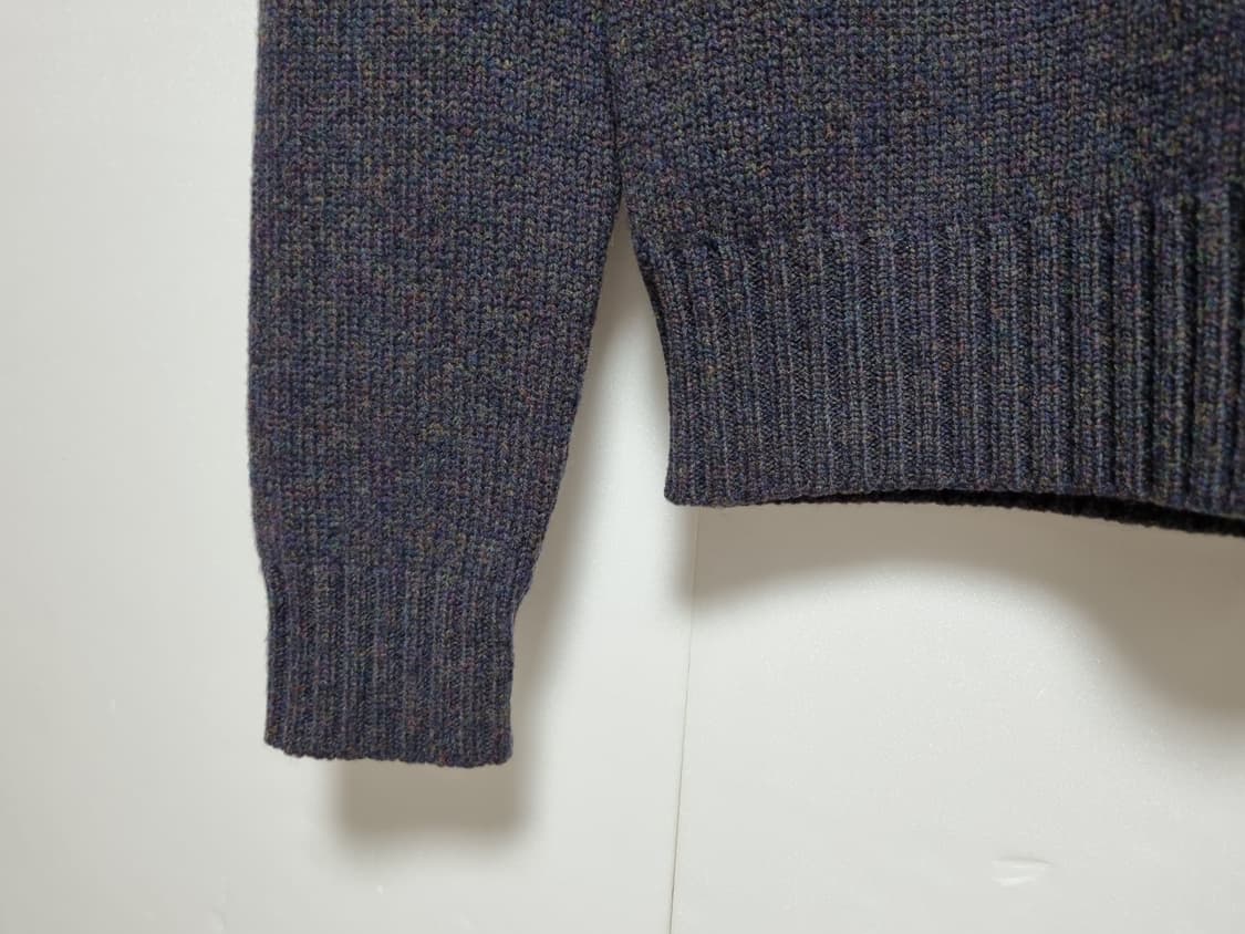 남성 폴로 울 100% 램스울 LAMBS WOOL 모 양모 긴팔 니트 상품이미지6