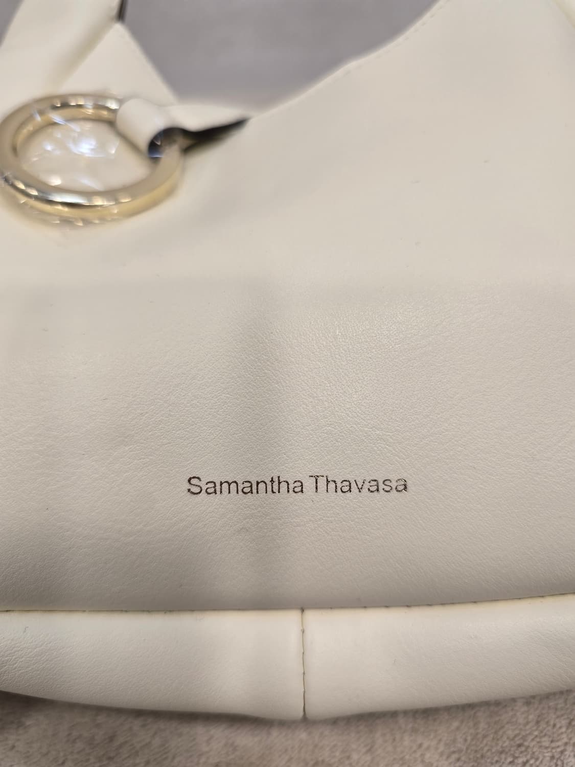 새상품) 사만사 타바사 아이보리 미니 토트백 가방 상품이미지6