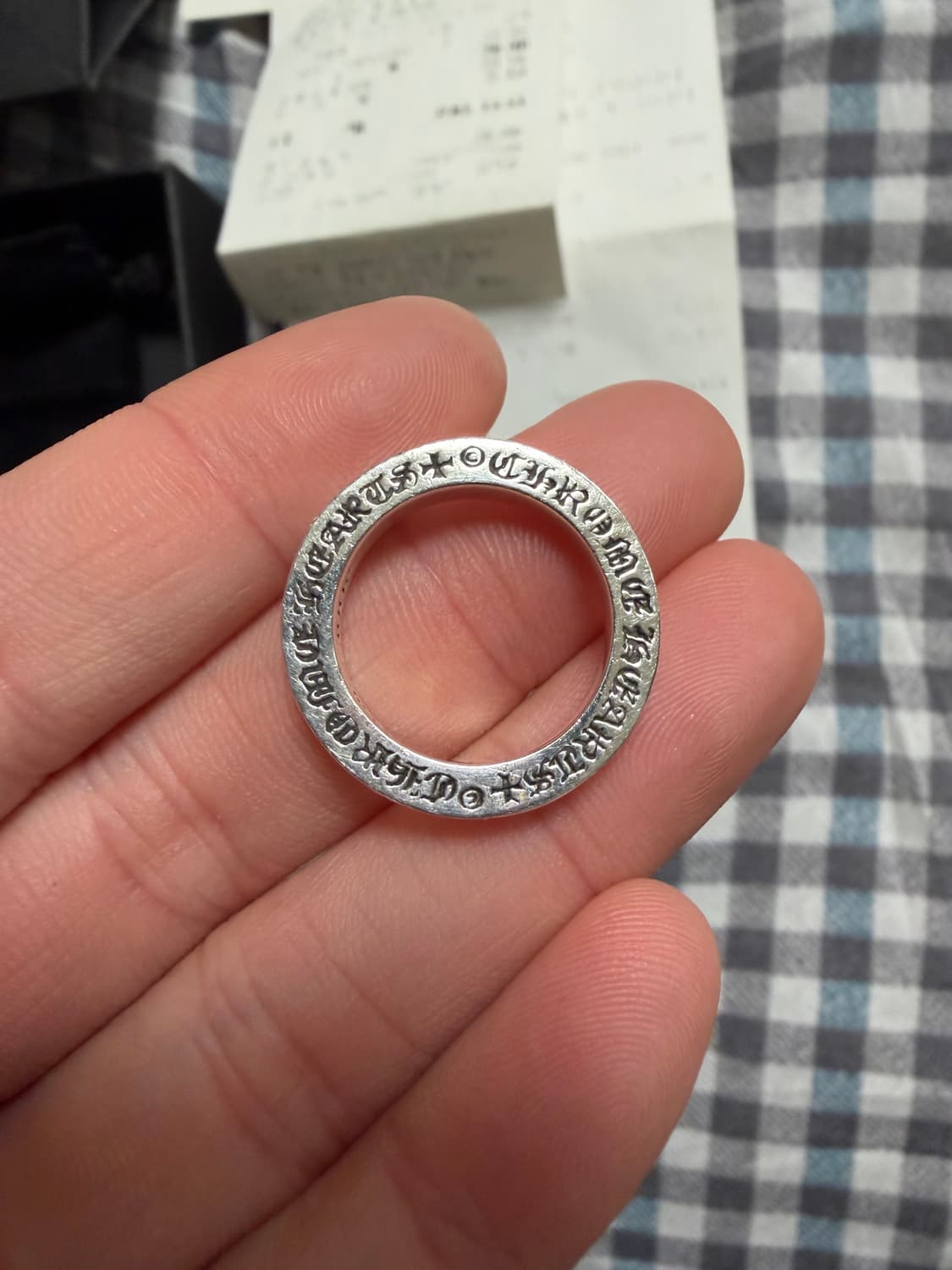 크롬하츠 퍽유링 3mm us6호 상품이미지1