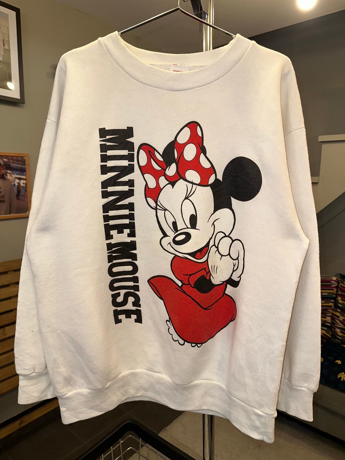90’s Disney Mickey front/back sweatshirt 상품이미지7