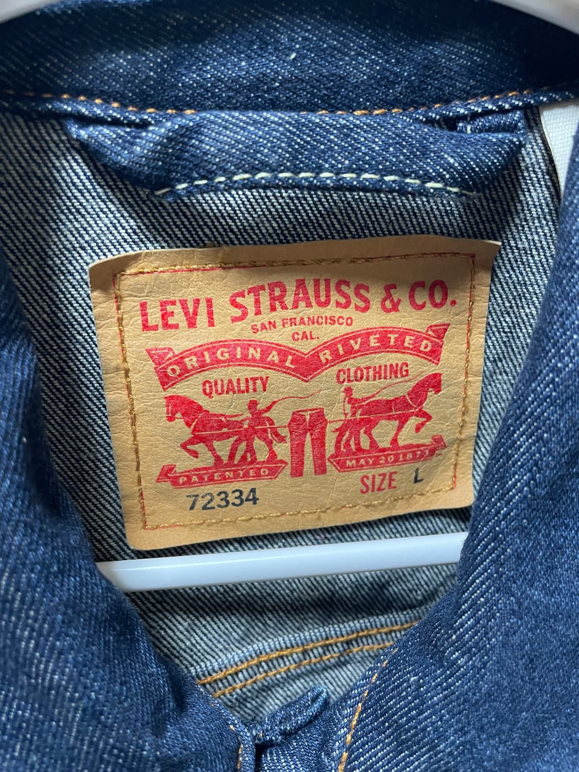 L 리바이스 타입3 트러커 자켓 상품이미지2