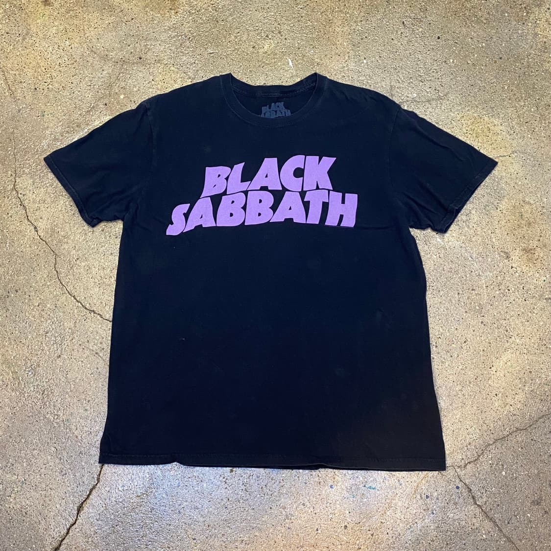 미국 빈티지 블랙사바스 공식굿즈티 반팔티 락티셔츠 상품이미지1