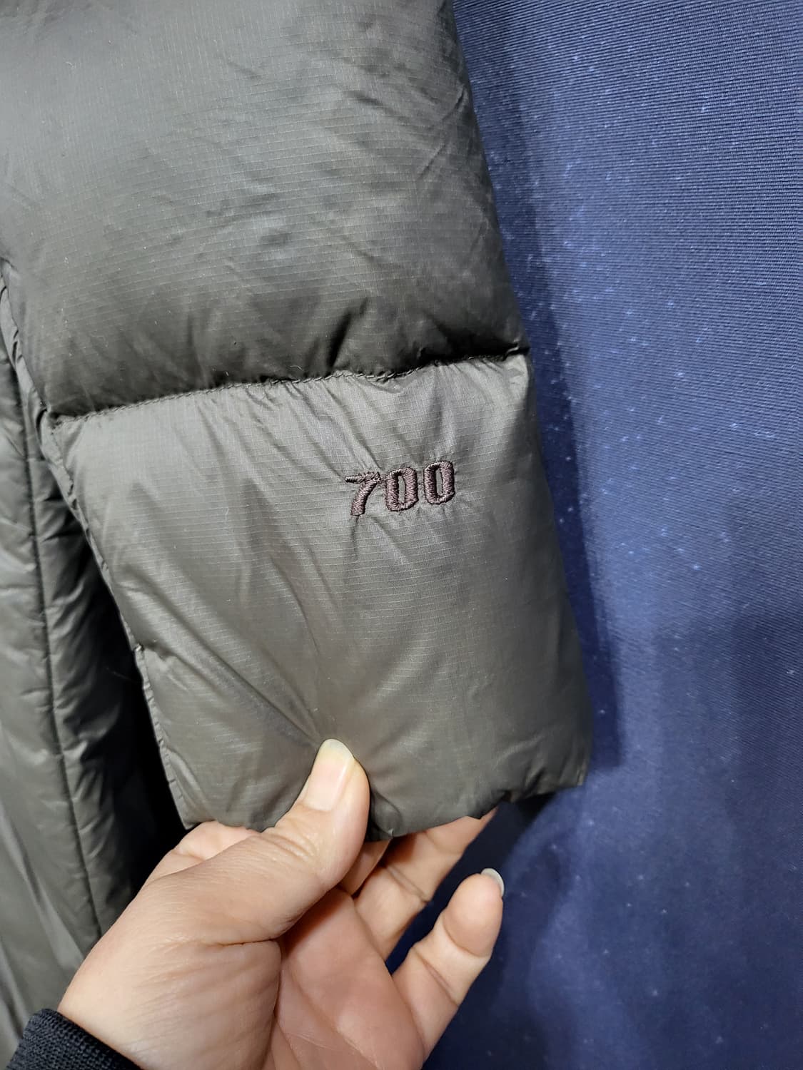 노스페이스 700필 구스다운 패딩 상품이미지4