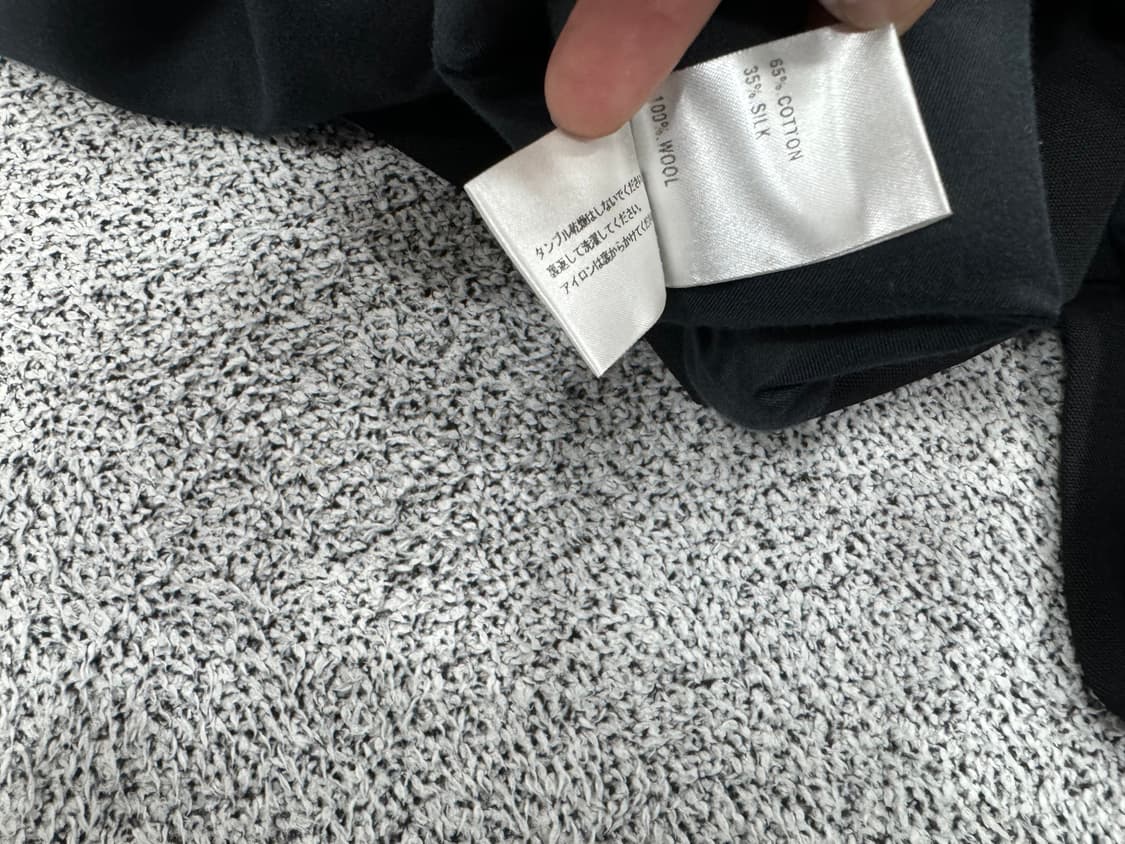 끌로에 더블버튼 실크혼방 울코트 상품이미지6