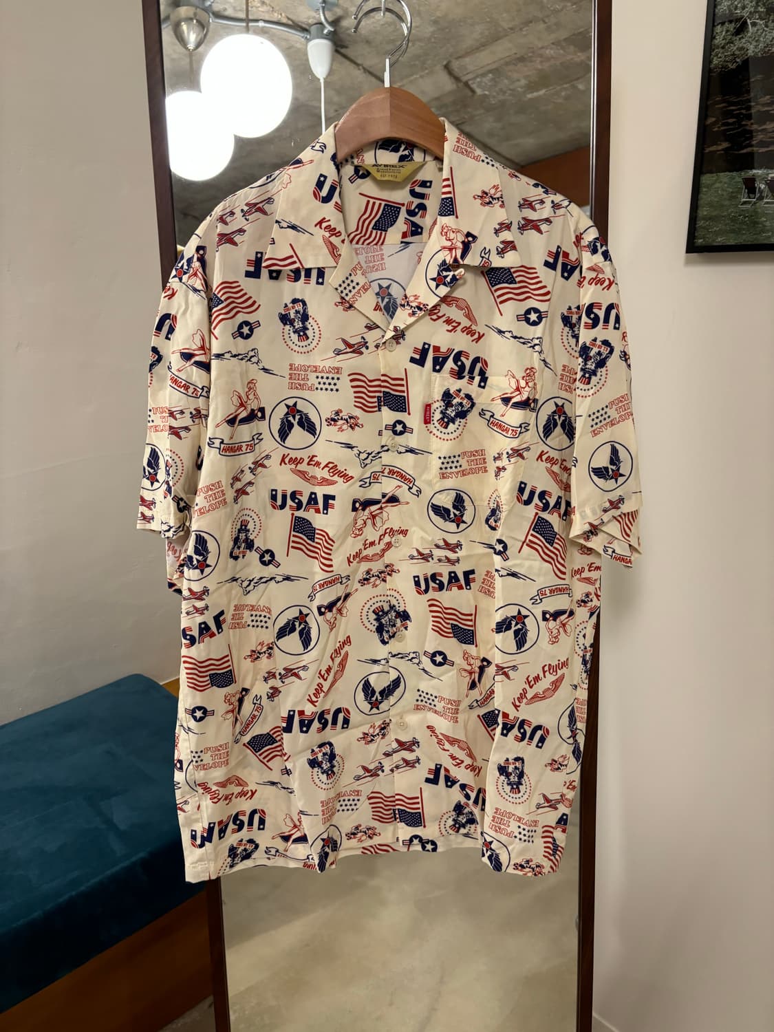 아비렉스 USAF 셔츠 상품이미지2