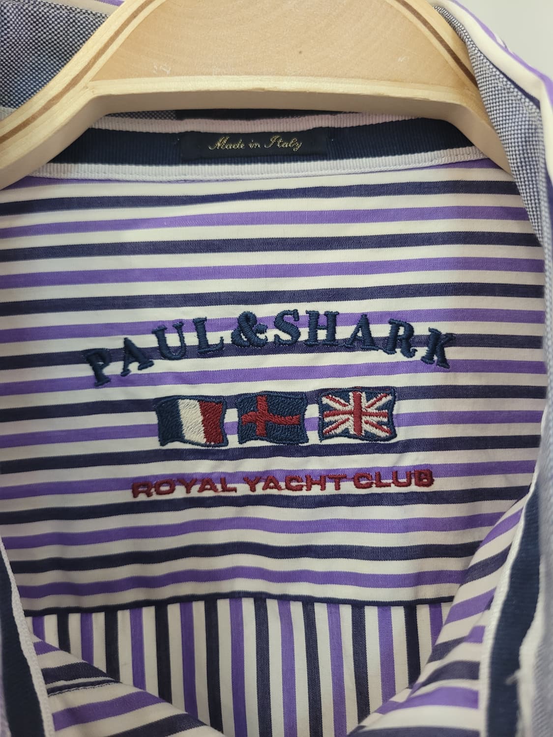 폴앤샤크 요트 클럽 스트라이프 남성 셔츠 105~110사이즈 상품이미지3