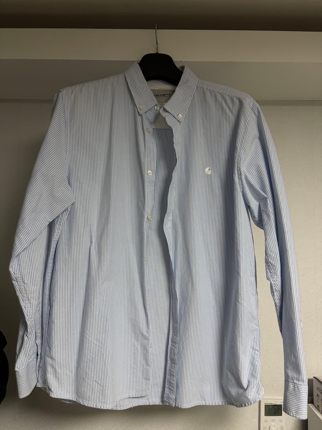 칼하트 wip 옥스퍼드 더필드 스트라이프 셔츠 상품이미지1