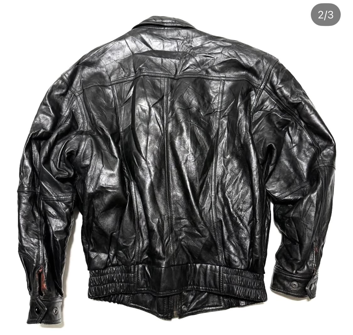 Target - 레더 봄버 자켓 상품이미지2