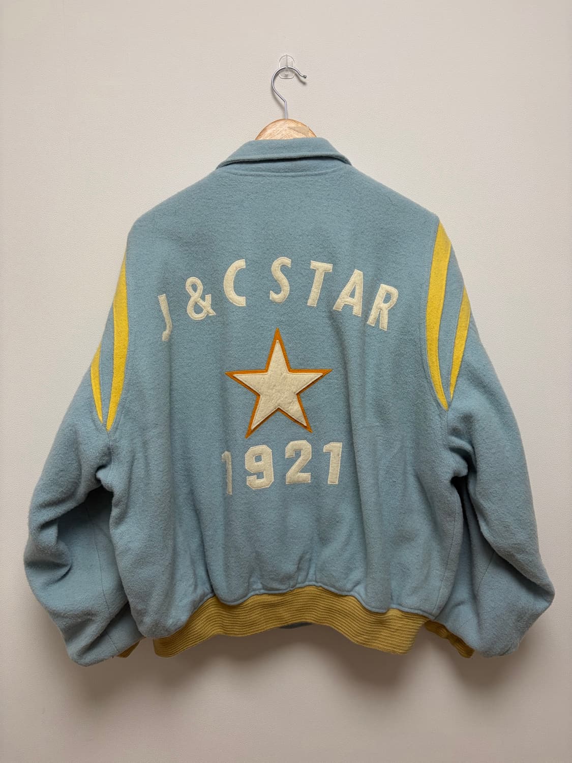 아이스하키클럽 빈티지 울 바시티 자켓 상품이미지4