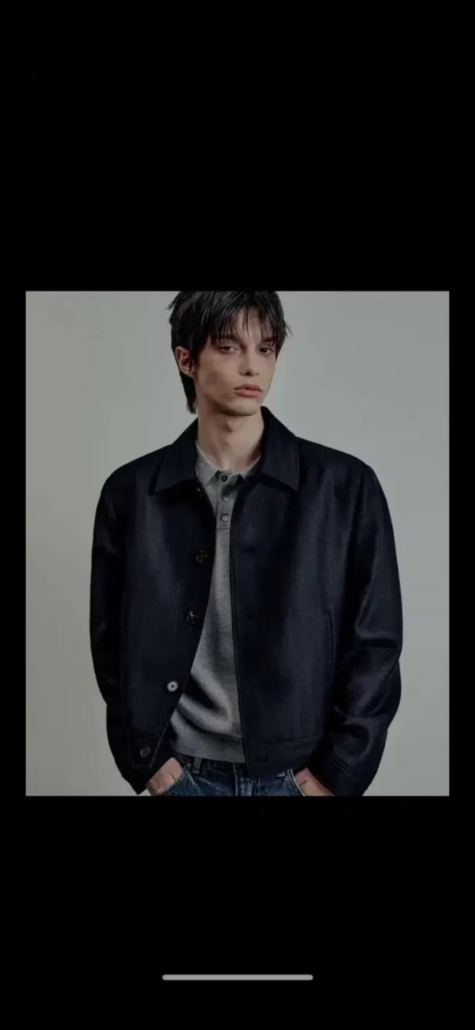 [44] 엘무드 마르코스 울 트러커 자켓 네이비 상품이미지1