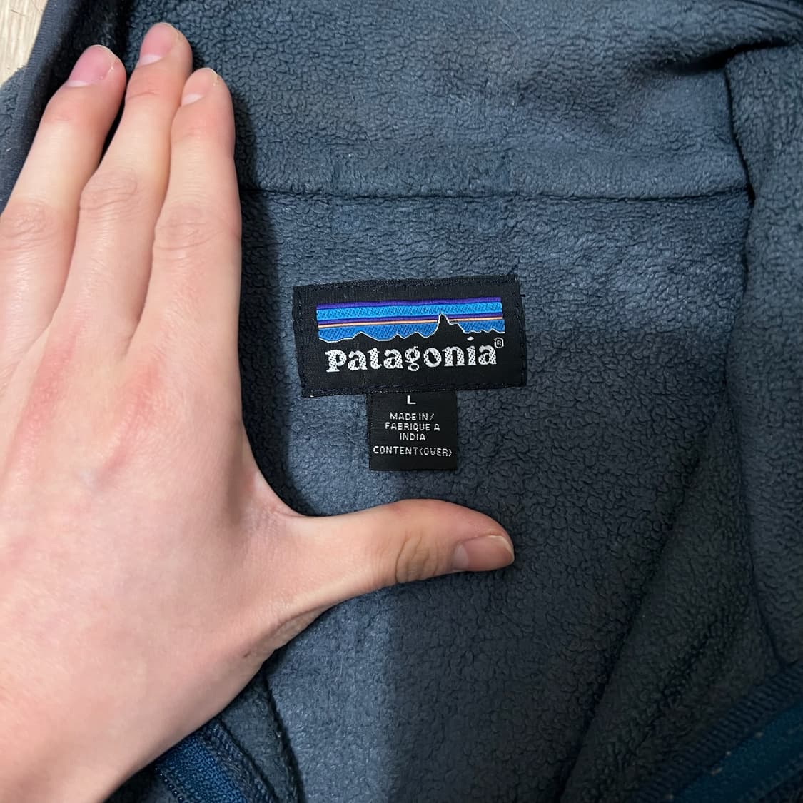 파타고니아 남성 포켓 플리스 후리스 자켓 L/100  상품이미지5