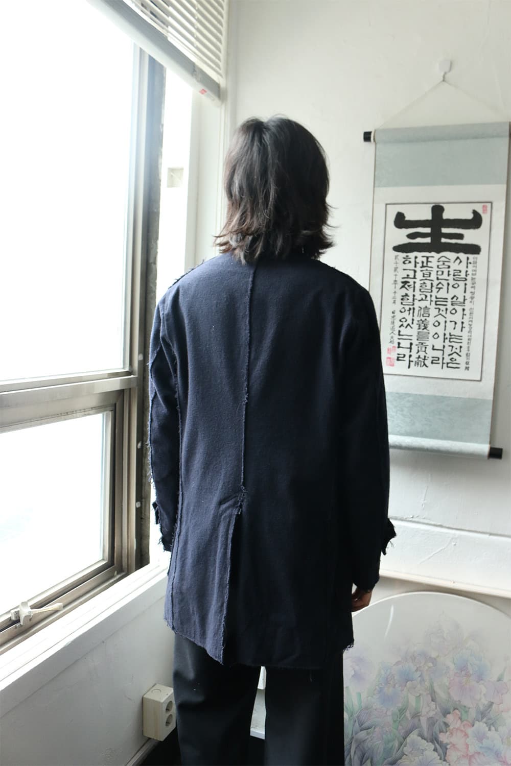 니들스 울 네이비 자켓 상품이미지4