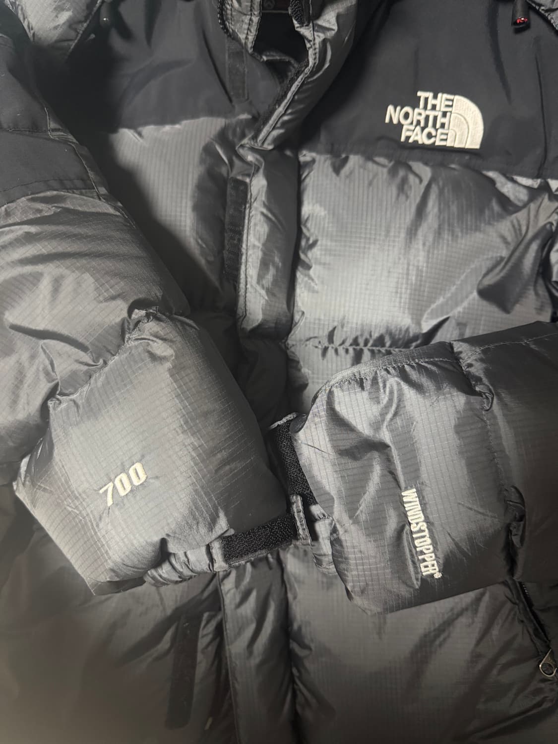 노스페이스 써밋 700 윈드스토퍼 패딩 M 상품이미지3