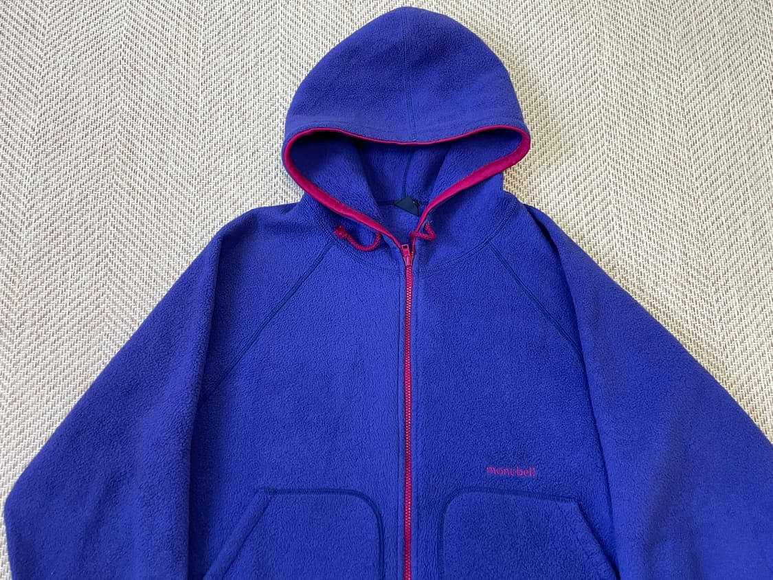 97~02s 몽벨 몽벨 폴라라이트  플리스 집업 J03424 상품이미지3