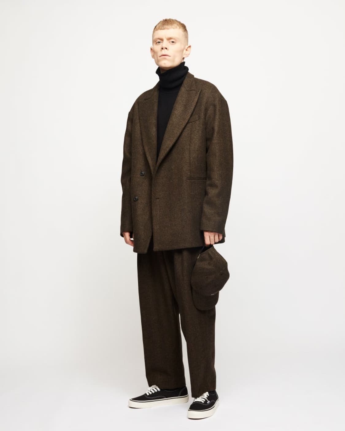 Lownn Black Wool Cashmere Coat 상품이미지3