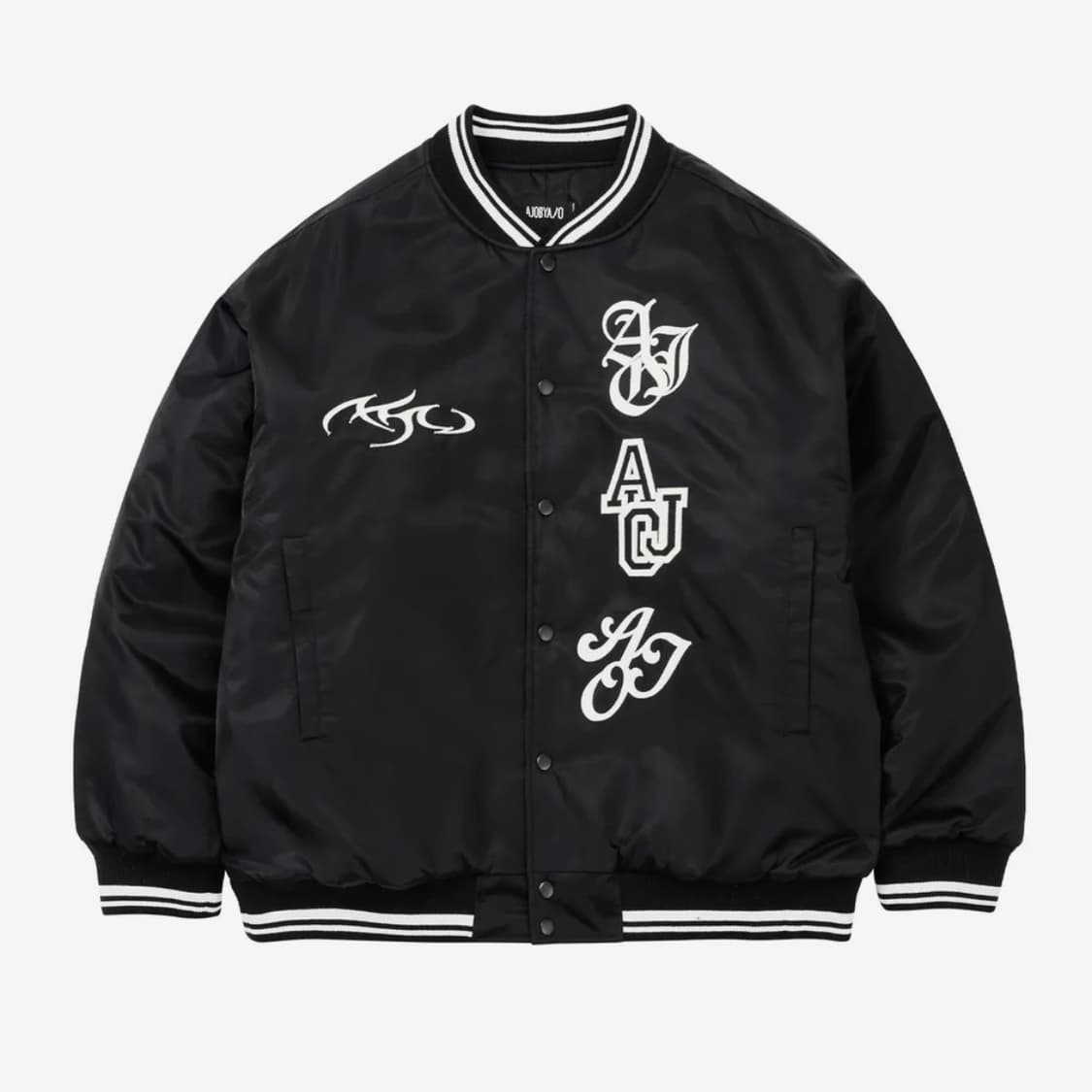Ajobyajo Nylon Baseball Jacket 상품이미지1