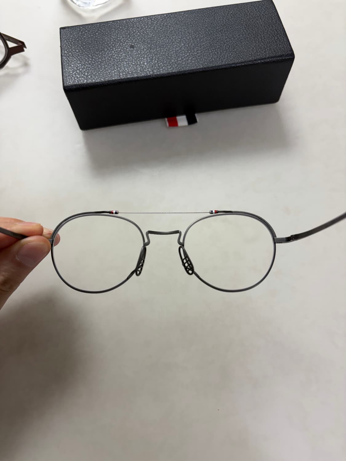 톰브라운 안경테 TBX912 (BLK-SLV) 새제품 상품이미지2