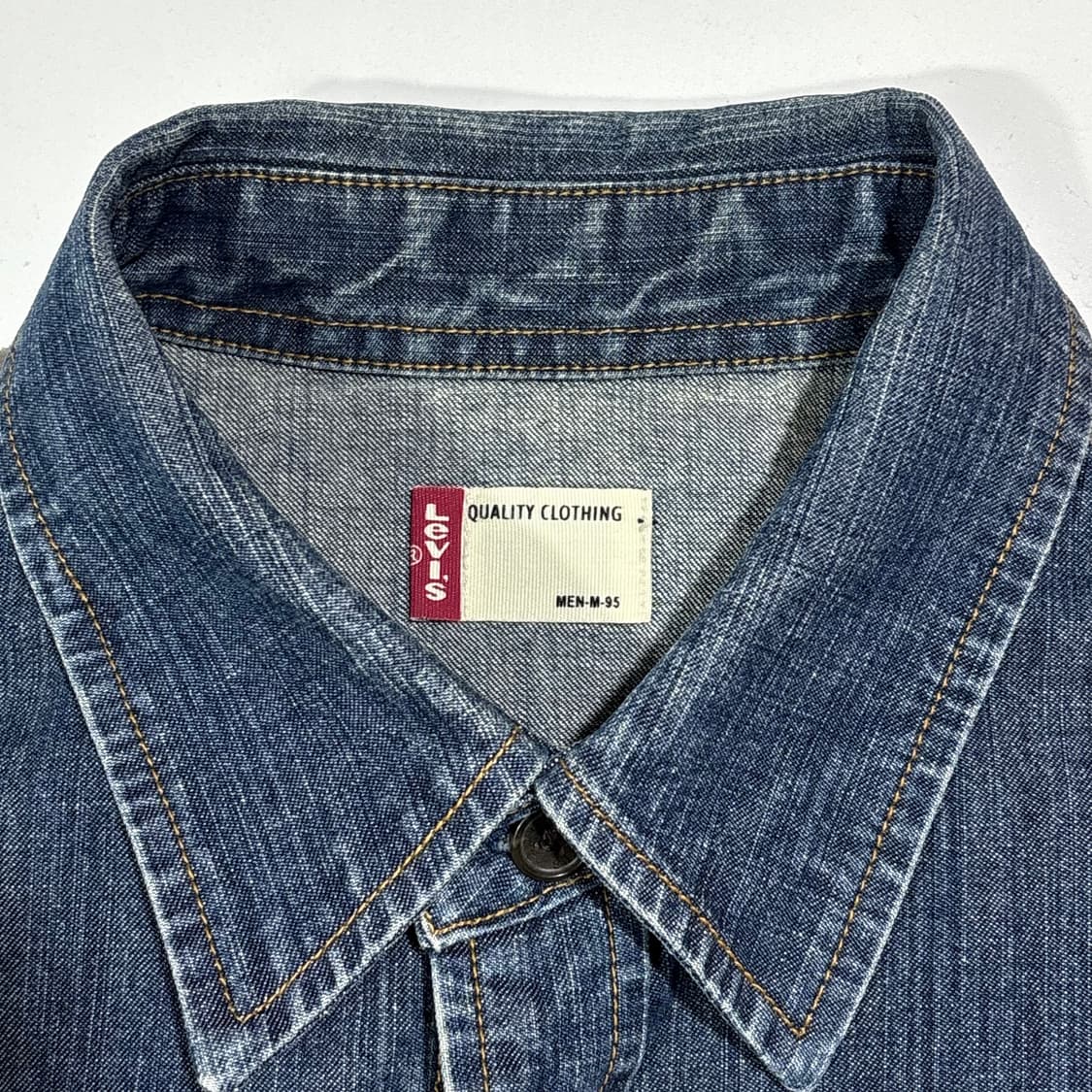 리바이스 웨스턴 배색 데님 셔츠 상품이미지5