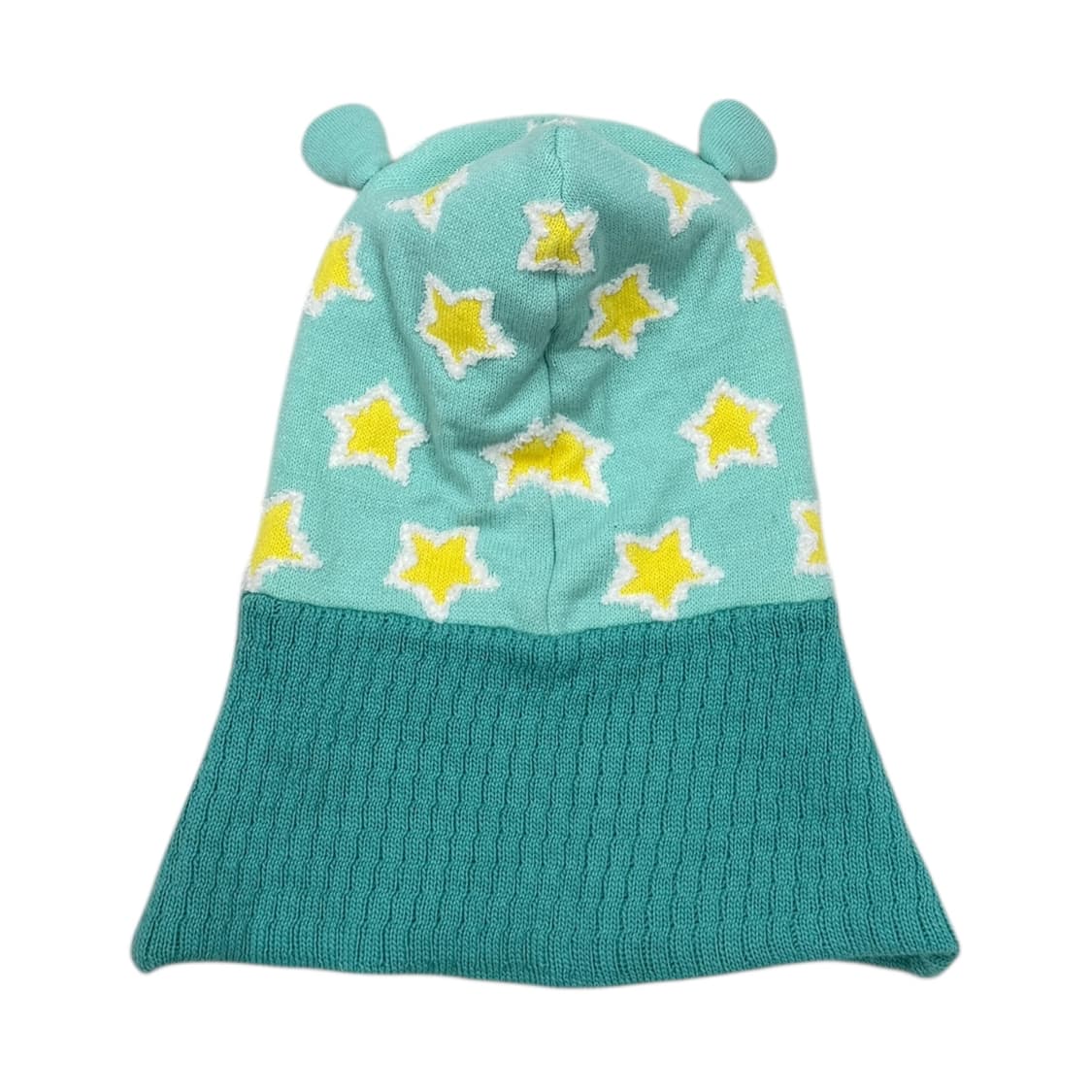 질바이질스튜어트 Y2K 별 스타 패턴 니트 바라클라바 모자 상품이미지3