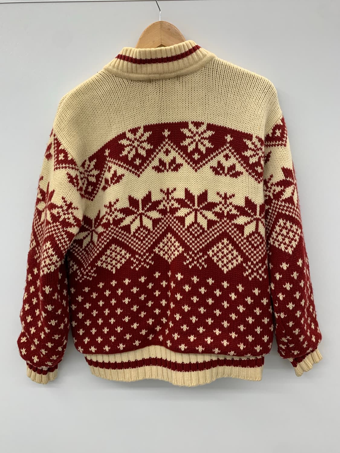 빈폴 노르딕 패턴 니트 집업 상품이미지5