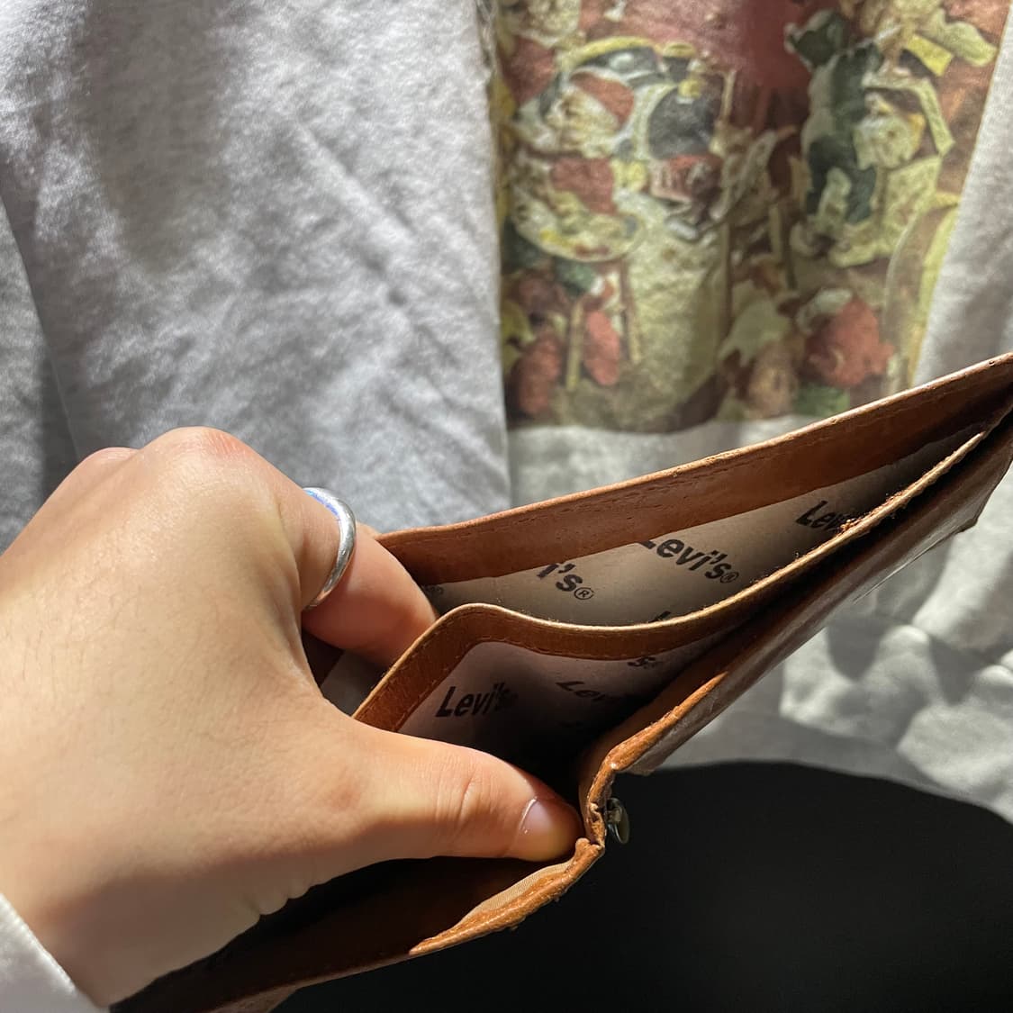 Levis 리바이스 레더 반지갑 상품이미지6