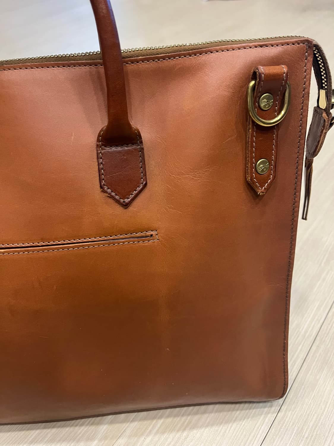 일비종떼 가죽 브리프케이스 상품이미지7