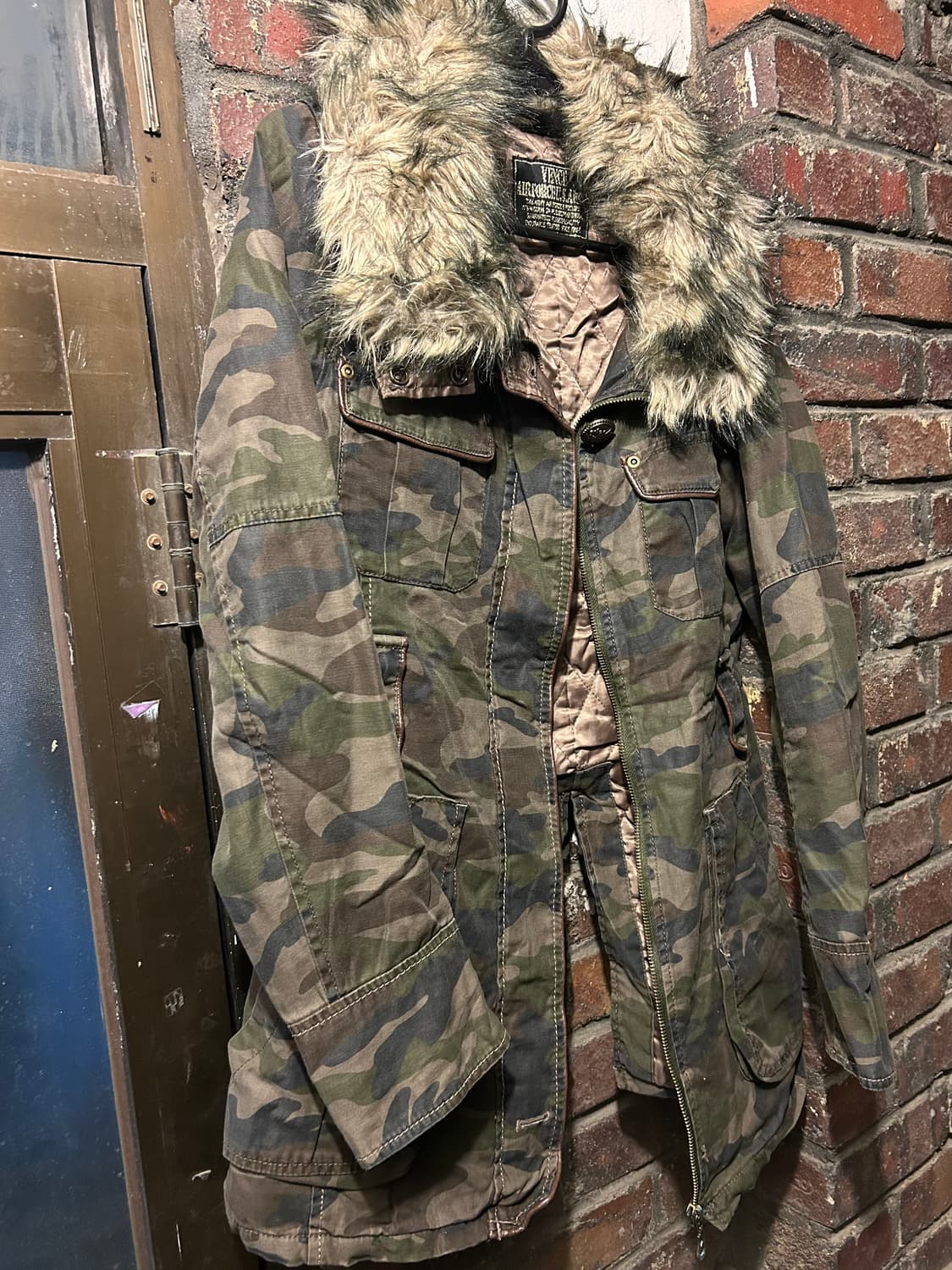 * Archive* 2000s vence 퍼 야상 밀리터리 자켓  상품이미지5