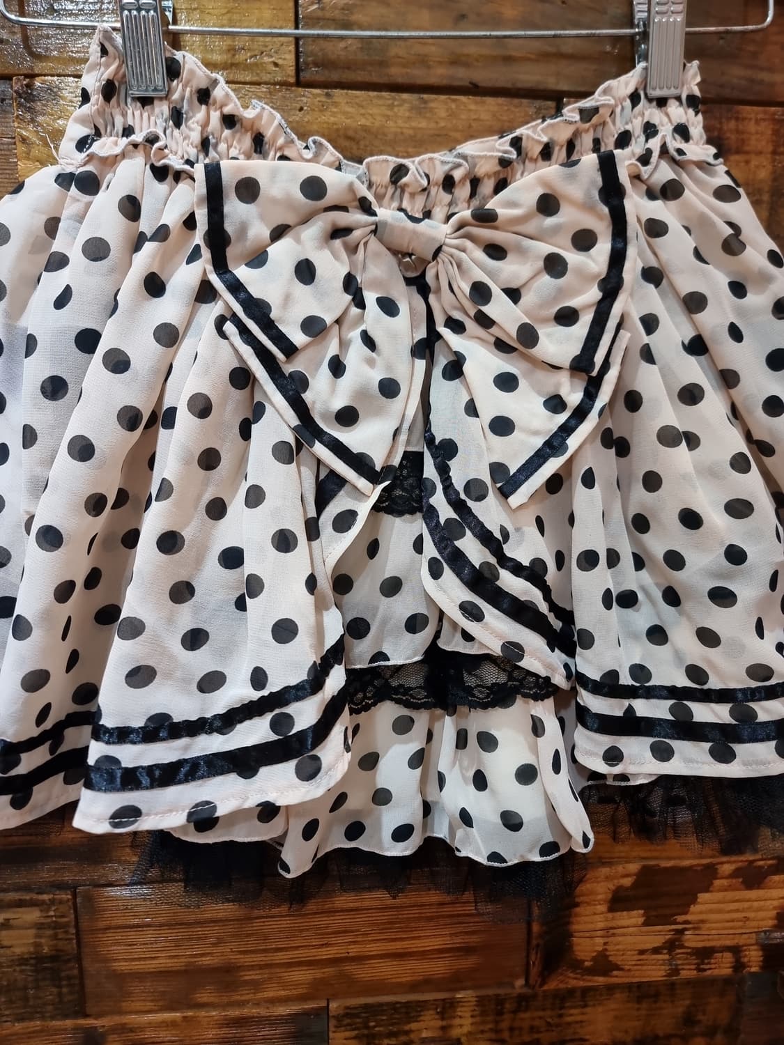 Tralala트랄라라치마 도트 캉캉 튤 미니 스커트 상품이미지3