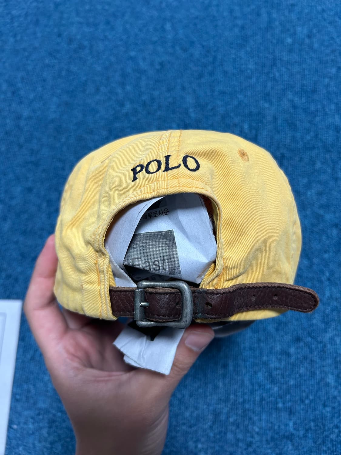 폴로랄프로렌 옐로우 볼캡 상품이미지2