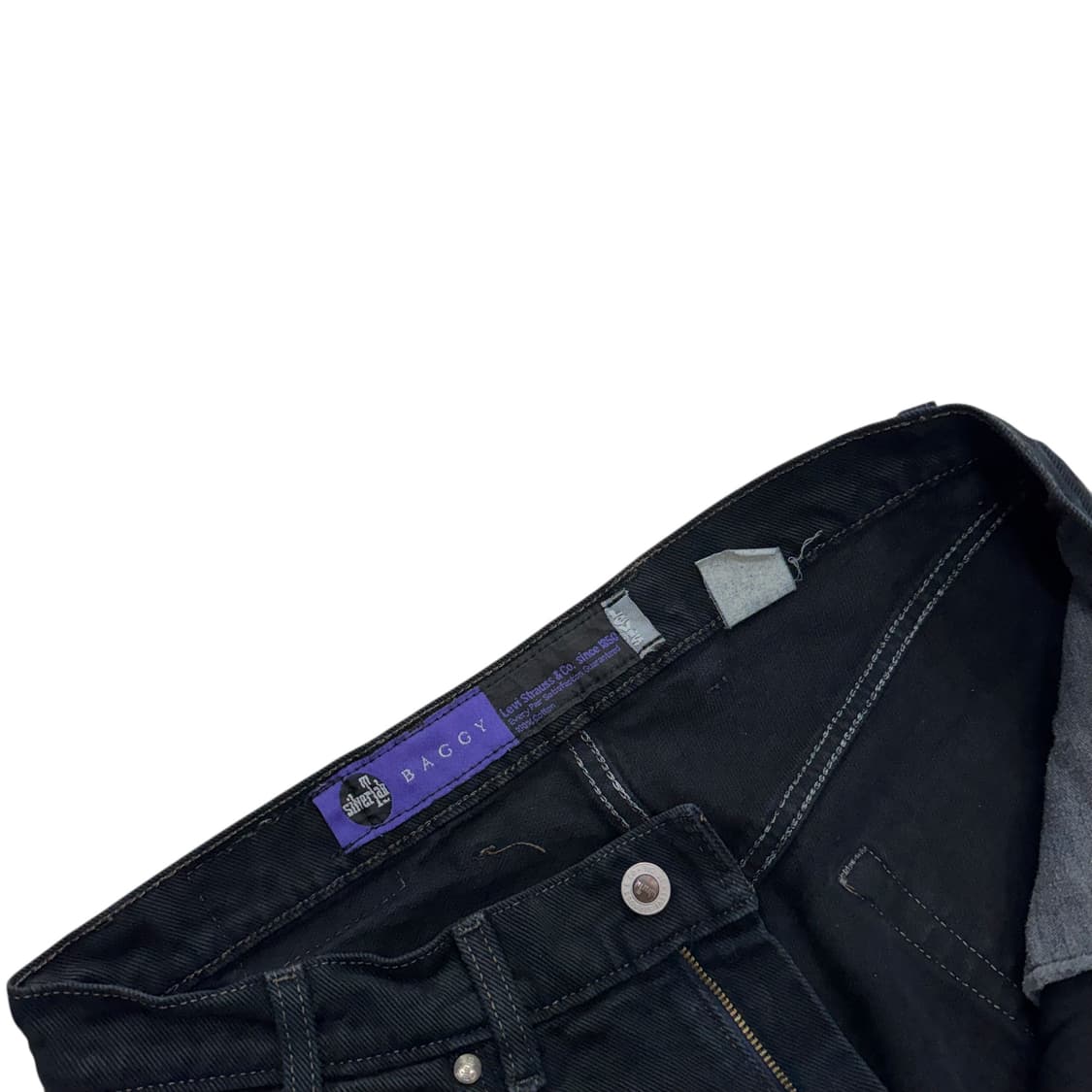 [32] 90's 리바이스 실버탭 배기핏 블랙진 데님 [lv1184] 상품이미지4