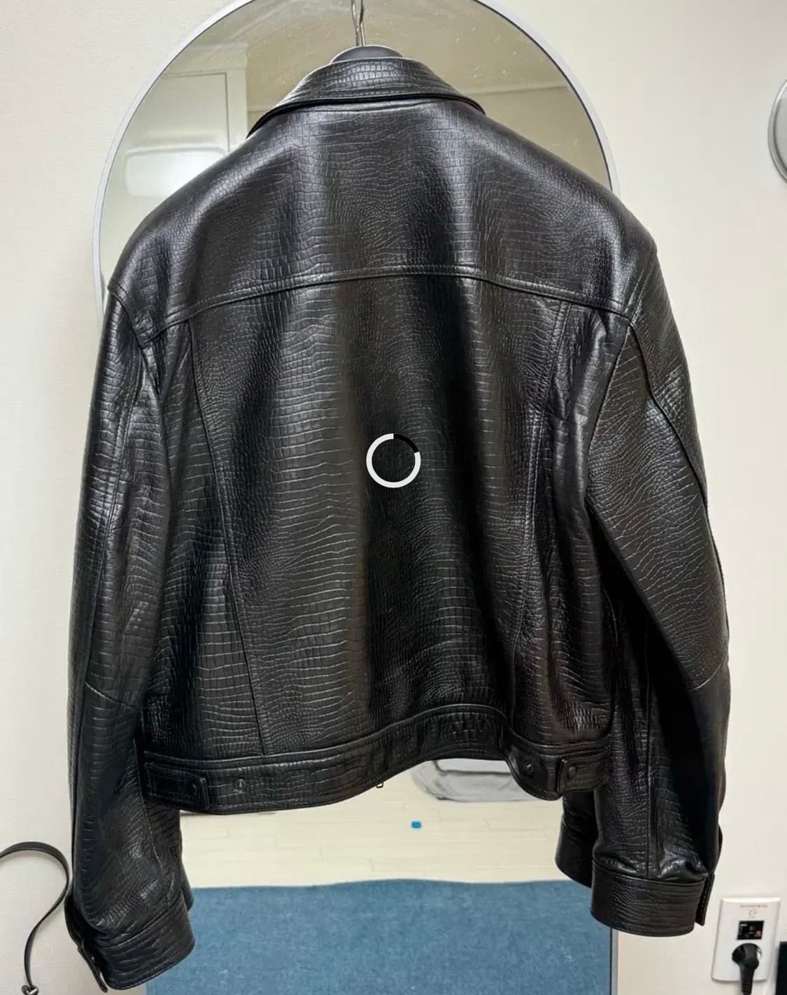 엘무드 카이만 레더 트러커 자켓 [46] 상품이미지2