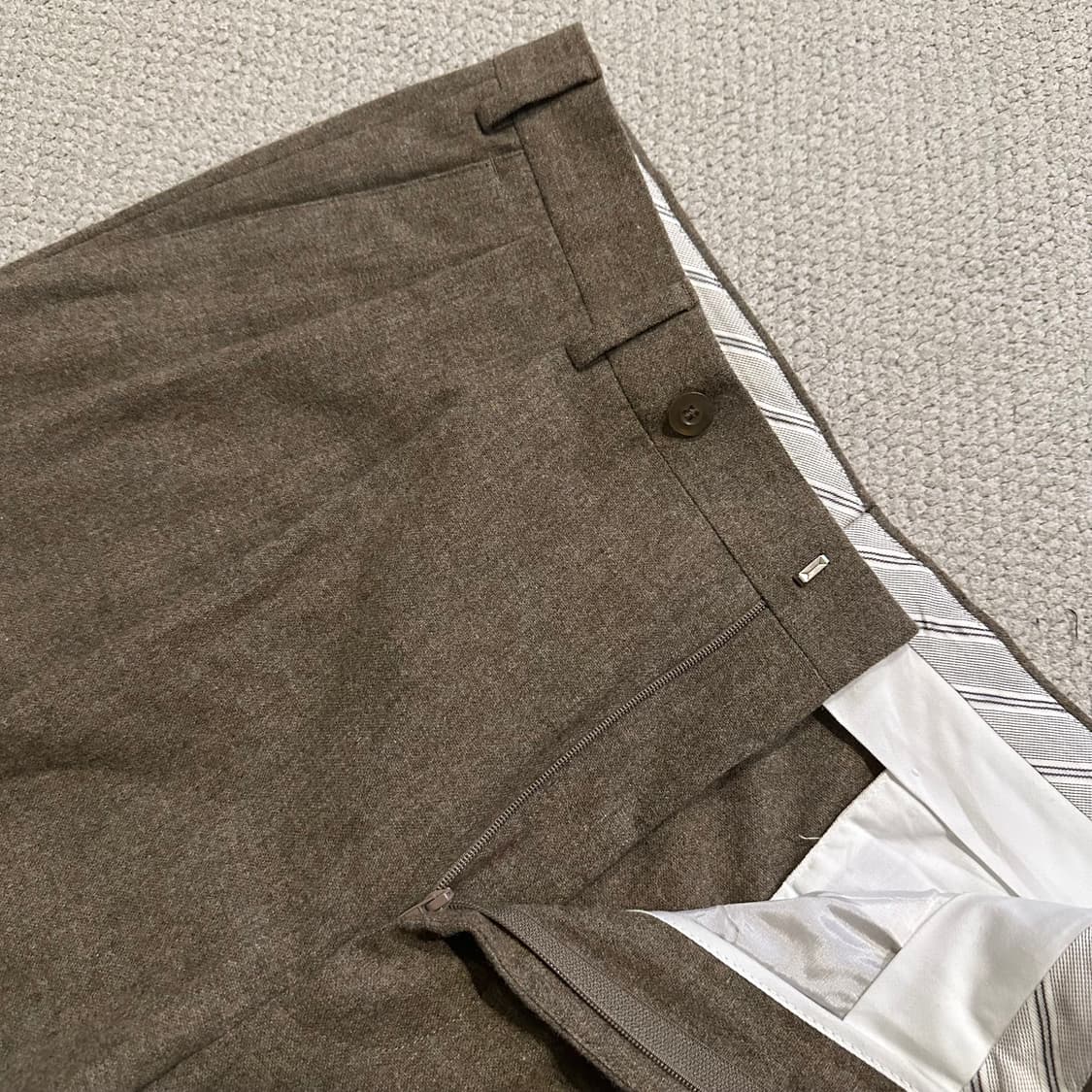 90s 제냐 Zegna 울 팬츠 상품이미지5