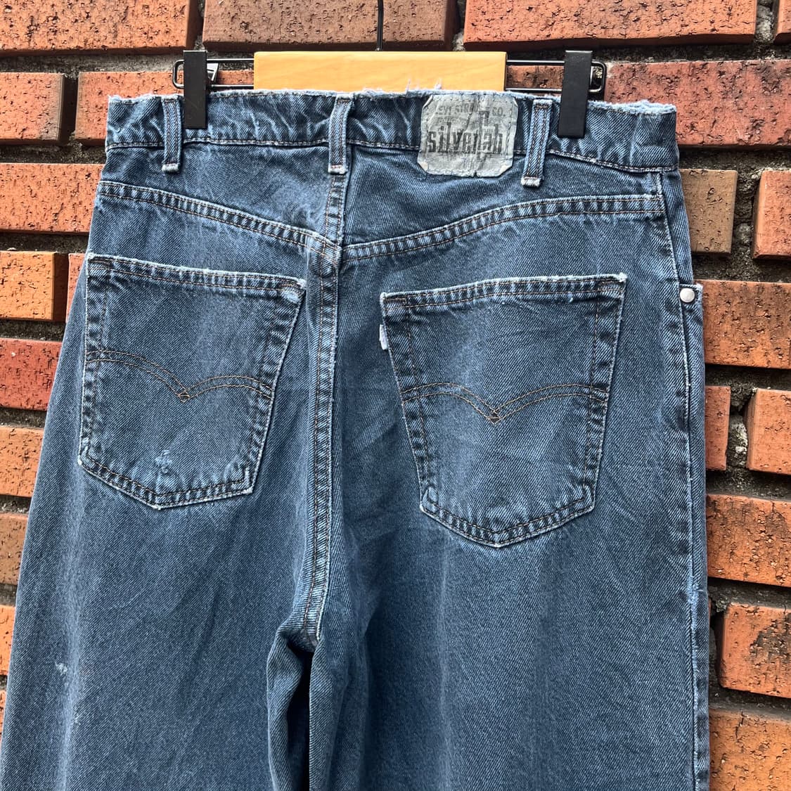90s USA 리바이스 실버탭 데님 팬츠 (33“) 상품이미지3