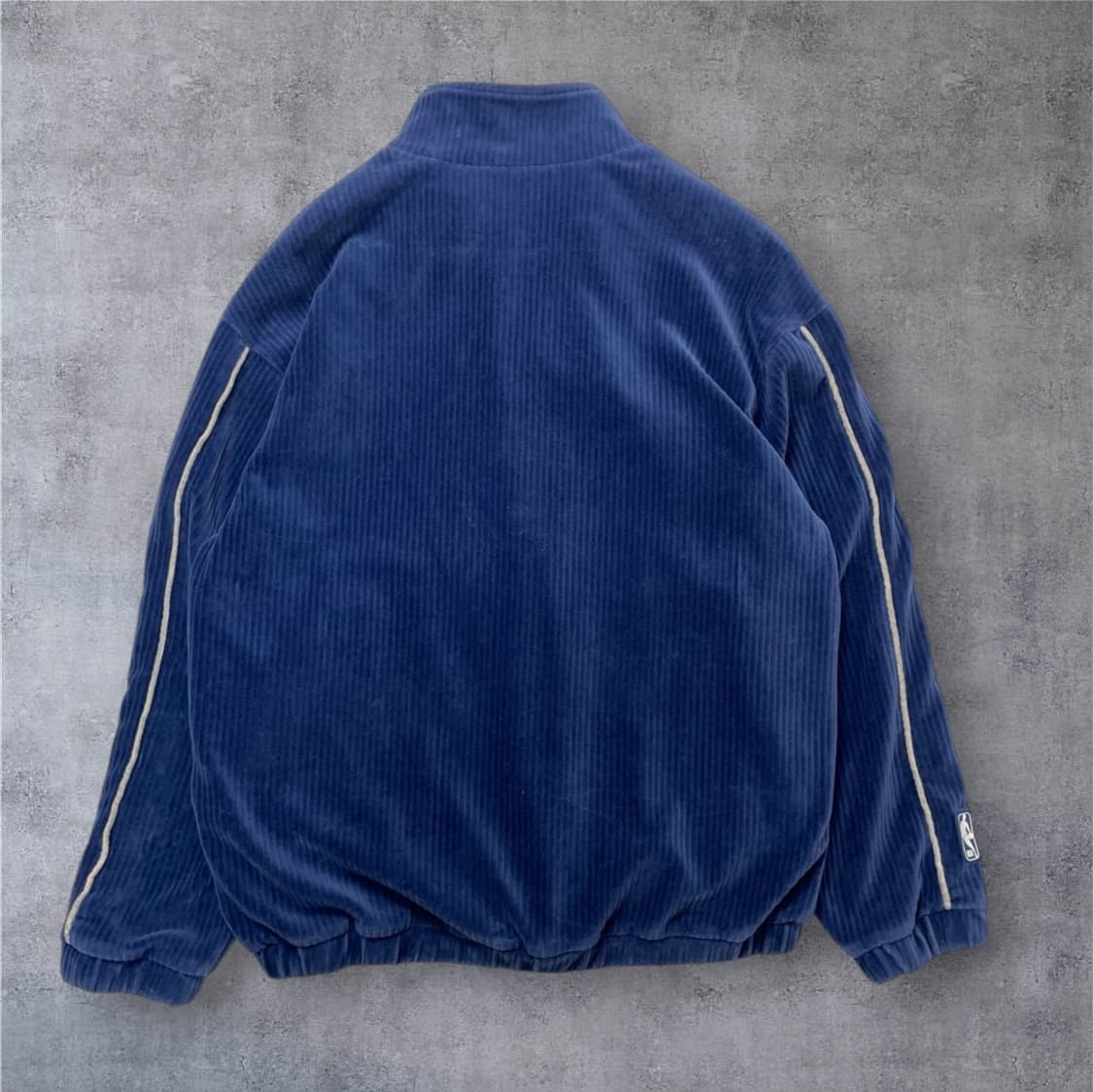 엔비에이 NBA 딥블루 뉴욕 닉스 코듀로이 집업 M 상품이미지7