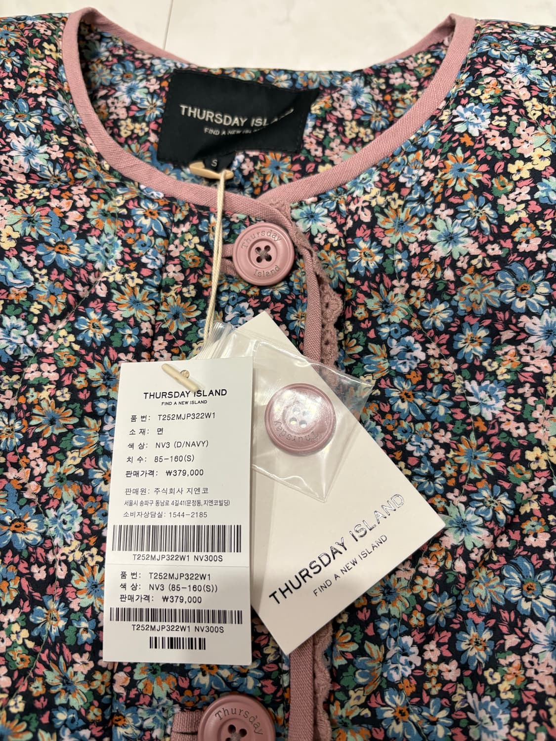 thursday island flower quilting jumper 상품이미지4