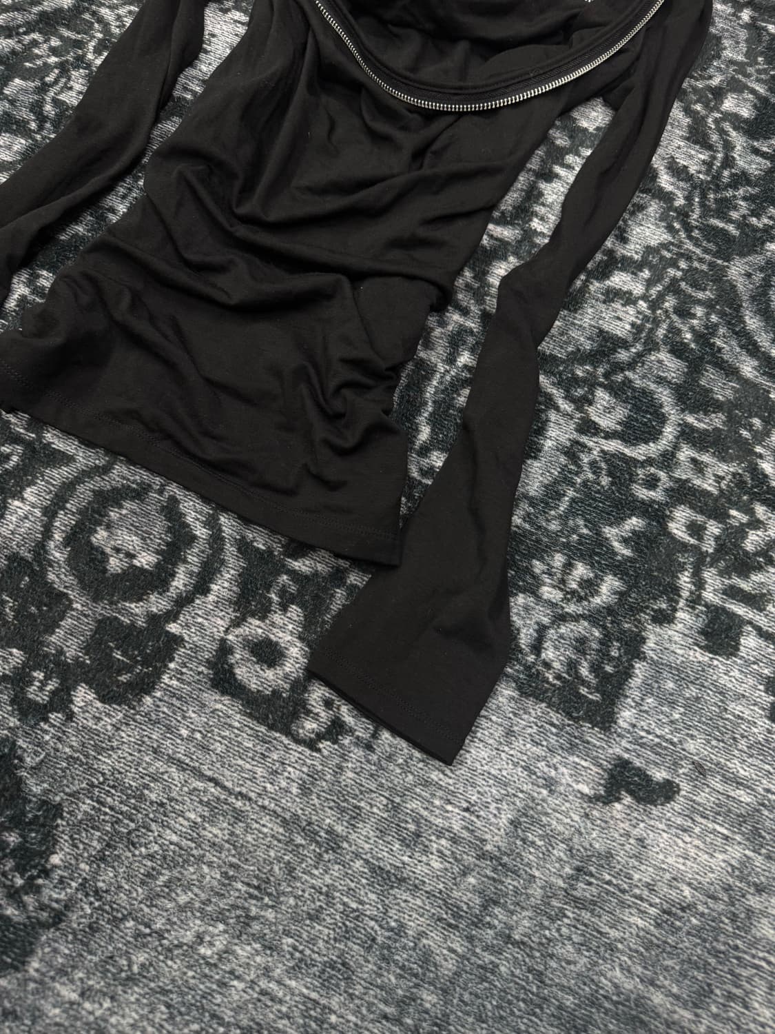 Egoist 00s archive zipper draping cut se 상품이미지5