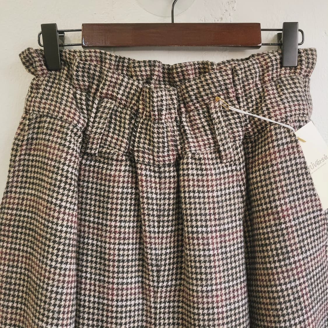 하운드투스체크 울밴딩 슬랙스 상품이미지3