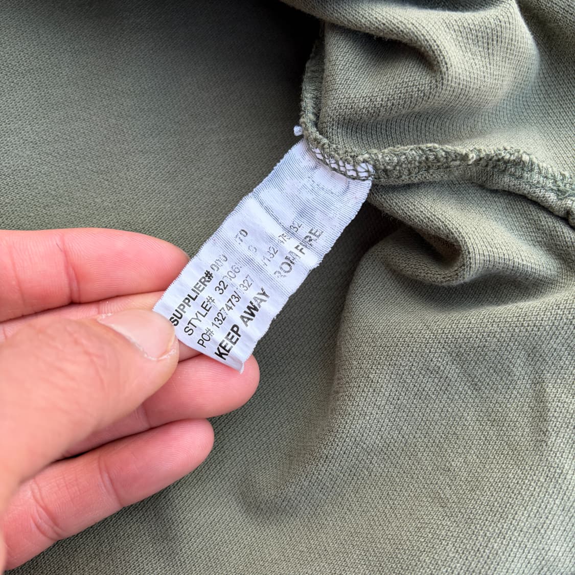 폴로 랄프로렌 올리브 카키 PK 카라 반팔 티셔츠 상품이미지5