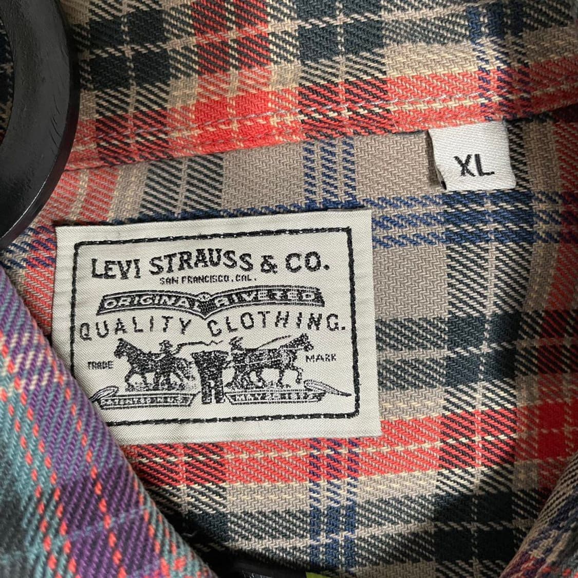 리바이스 체크셔츠 6742 상품이미지5