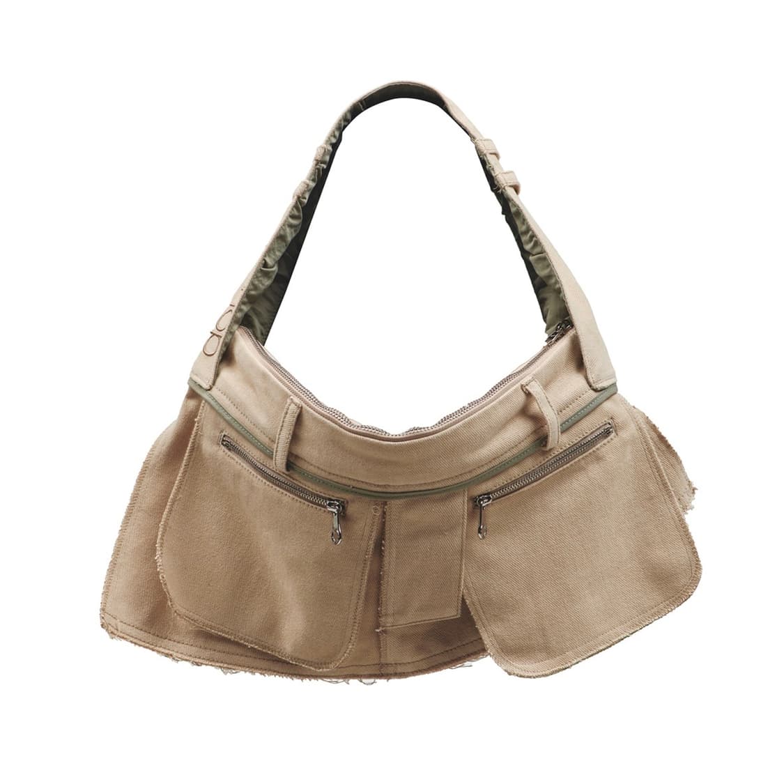 오들리워크샵 슬릿 데님 트라우저 백 상품이미지1