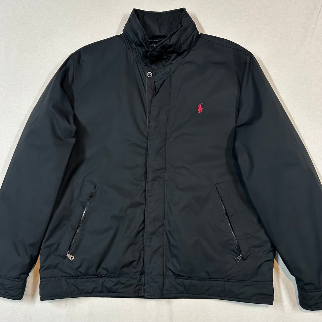 L) 폴로 랄프로렌 블랙 폴리쉘 히든후드 페리 자켓 상품이미지2