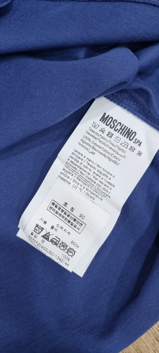 모스키노 크루넥 반팔 S _ 공용,남성 상품이미지10