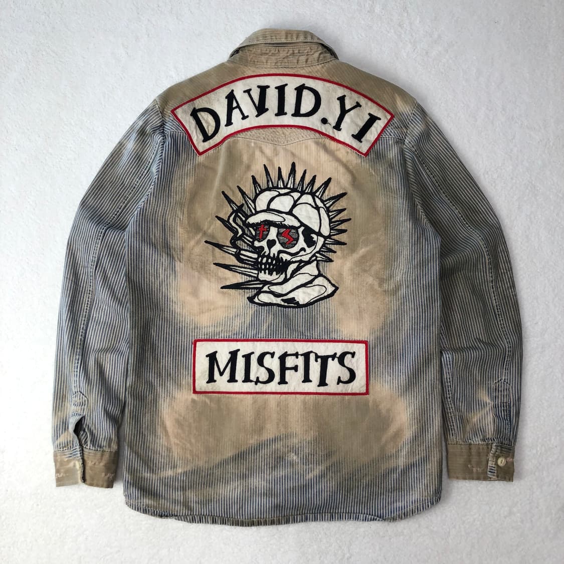 빈티지 데님 셔츠 자켓 상품이미지2