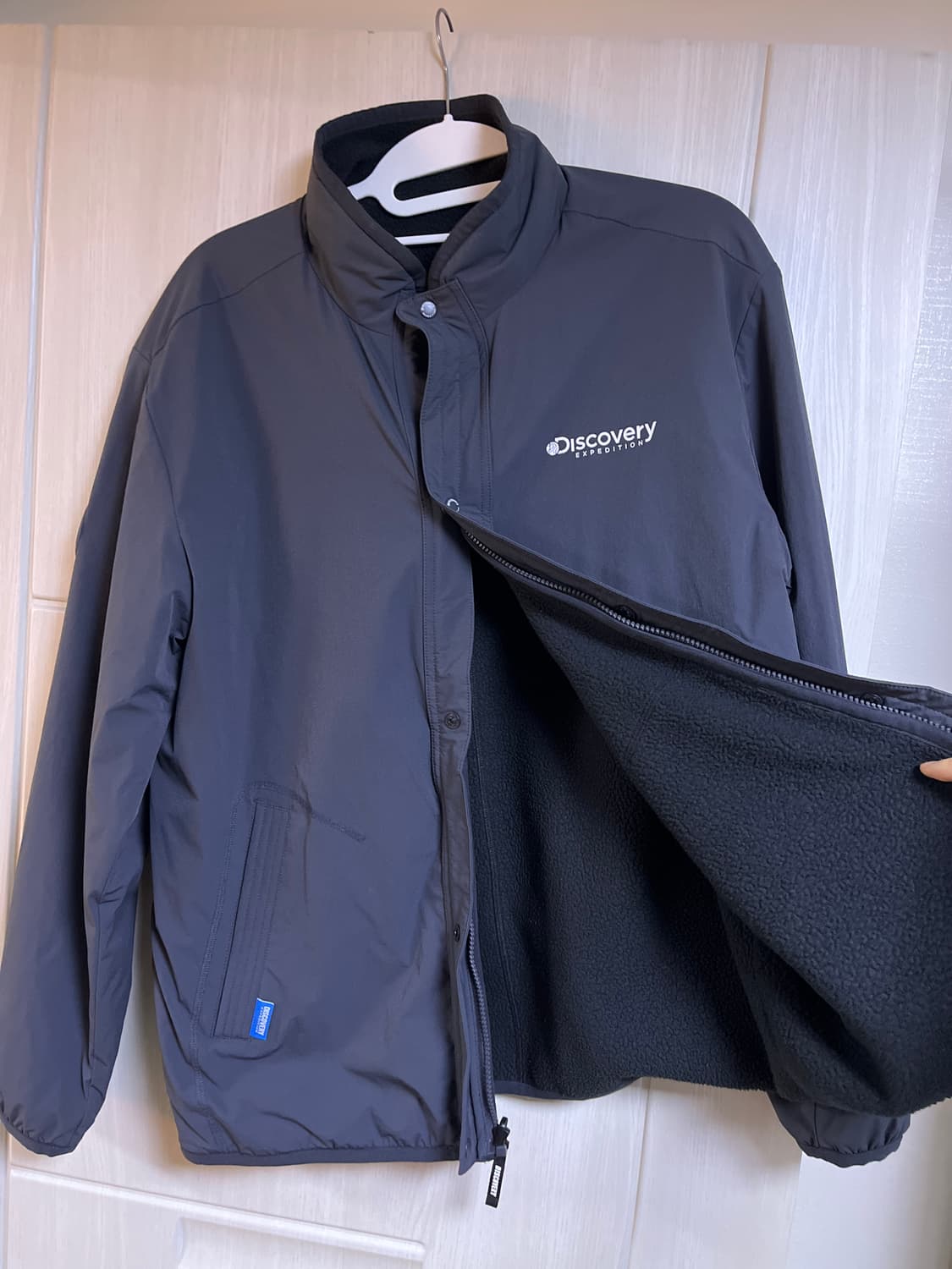 디스커버리 리버서블 플리스패딩 XL 상품이미지2