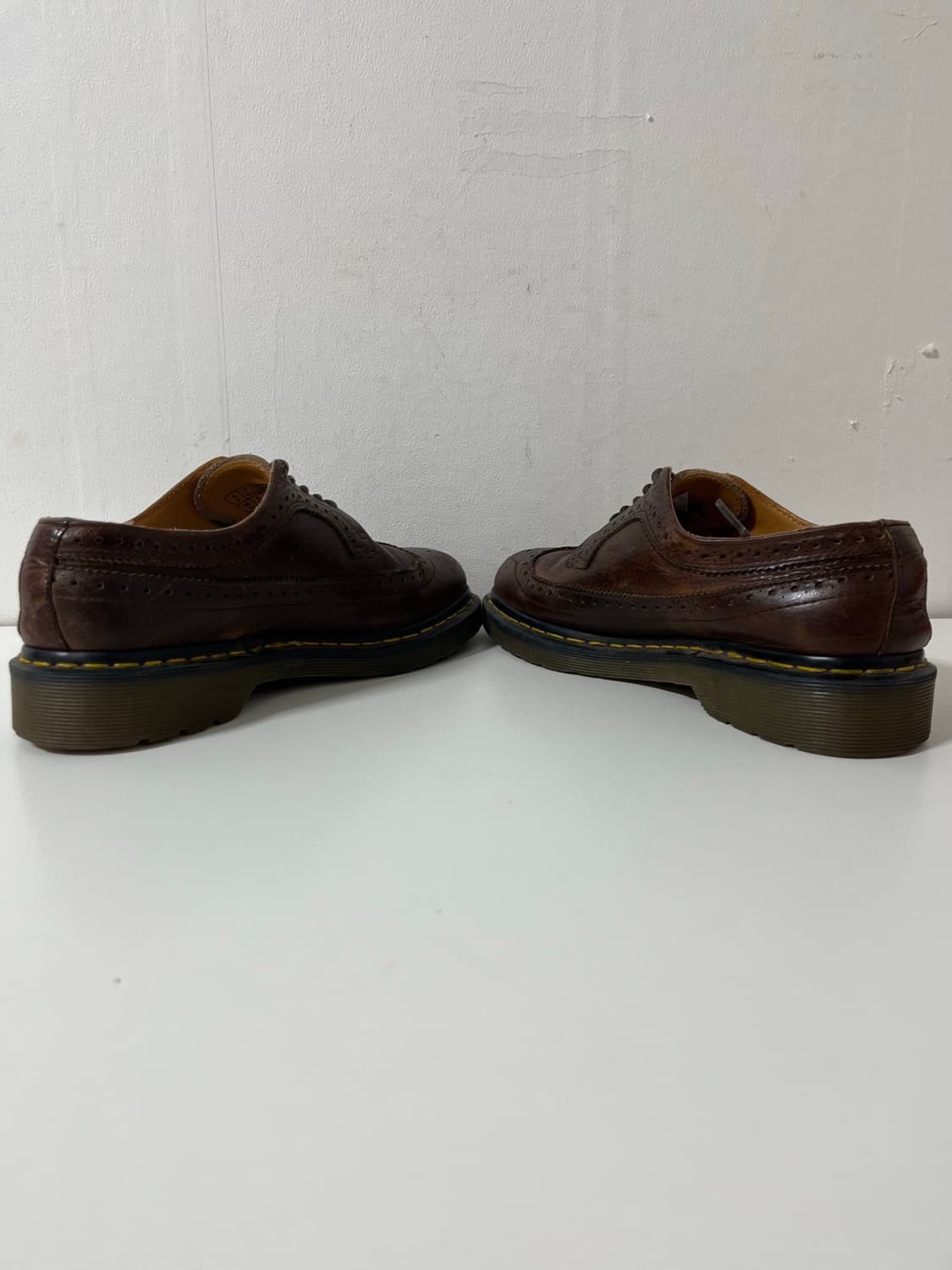 250 닥터마틴 브라운 윙팁 5홀 워커 정품 상품이미지3